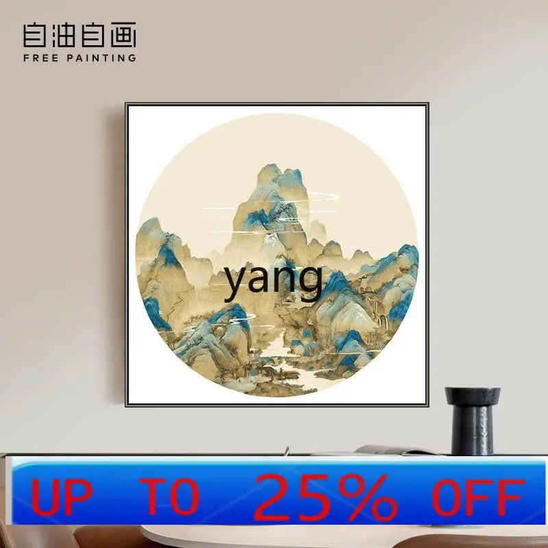 CX  digital oil painting coloring hand-painted hand-filled oil painting living room decoration painting