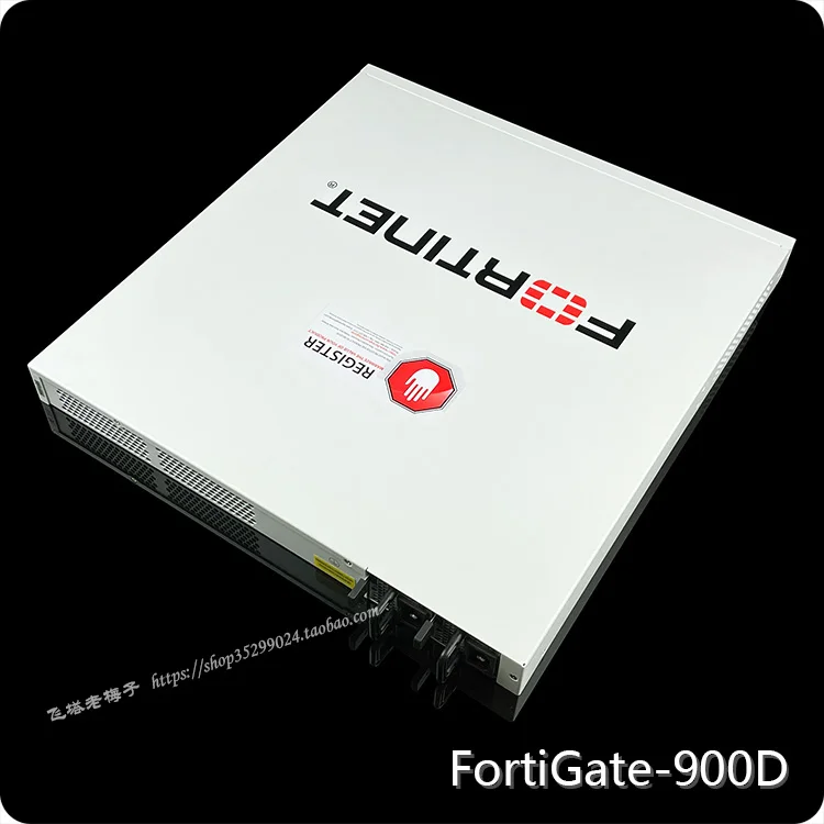 90% of the new FortiGate 900D firewall dual power supply 10 Gigabit optical port supports 1500 people