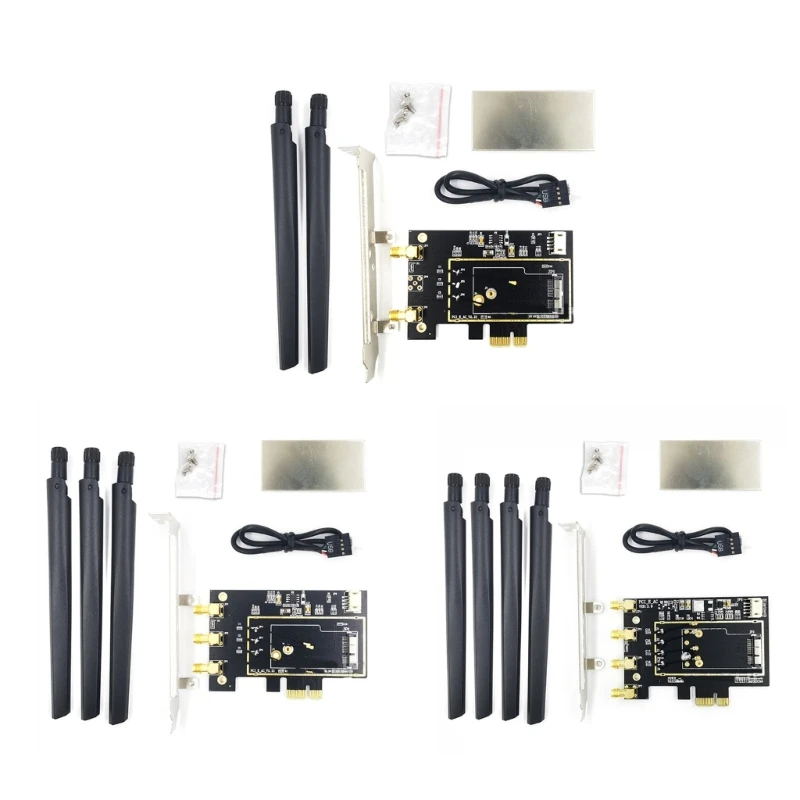 

BCM94360CS2 BCM94360CD BCM943602CDP BCM943602CS WLAN-карта для настольного ПК PCI-E Pci-express 1X Wi-Fi адаптер преобразователя карты