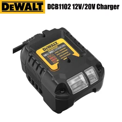 DEWALT DCB1102 Original Lithium Battery Charger 12V/20V LED Indicator Universal Charger Input Voltage 220V