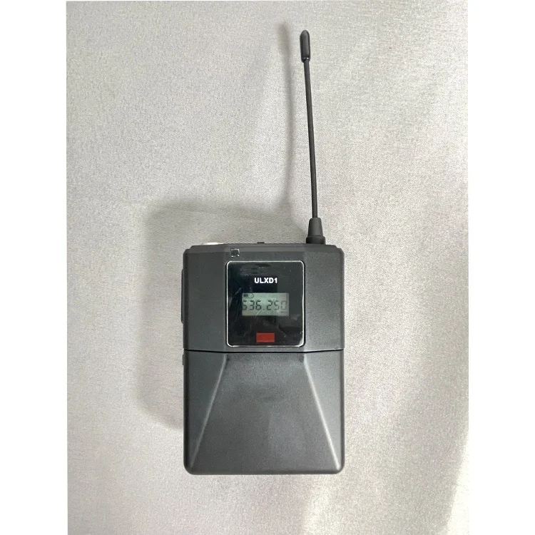 ULXD24D Professional Wireless Microphone 2 Channels Handheld Mic Headset and Lavalier Wireless Mic for Stage Singing