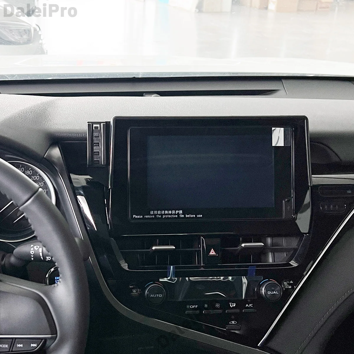 For Toyota Camry Hybrid XV70 2021 2022 Car Phone Holder Infotainment Display Fixed Base Phone Wireless Charger Holder