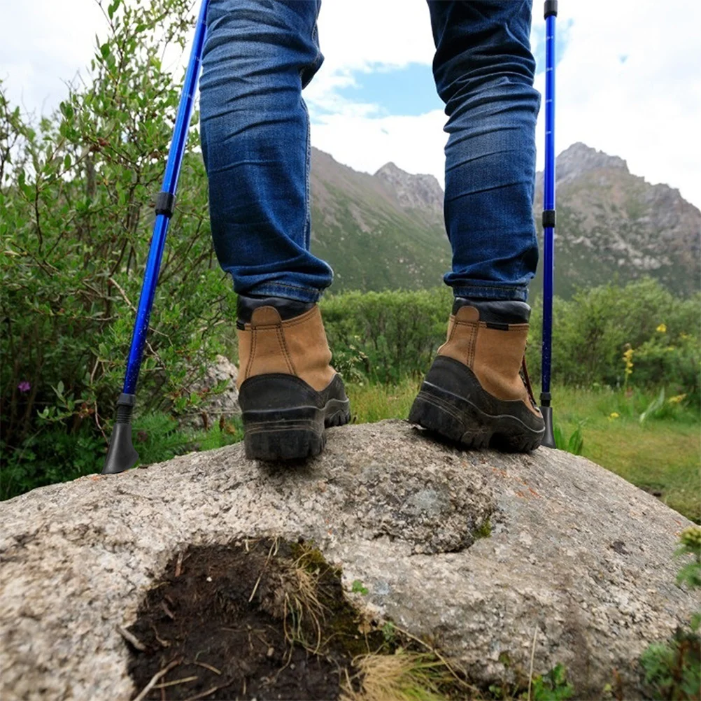 

30Pcs Replacement Hiking Poles Tips Non-Slip Cane Crutch Feet Covers Durable Trekking Pole Tips for Walking Stick Pads