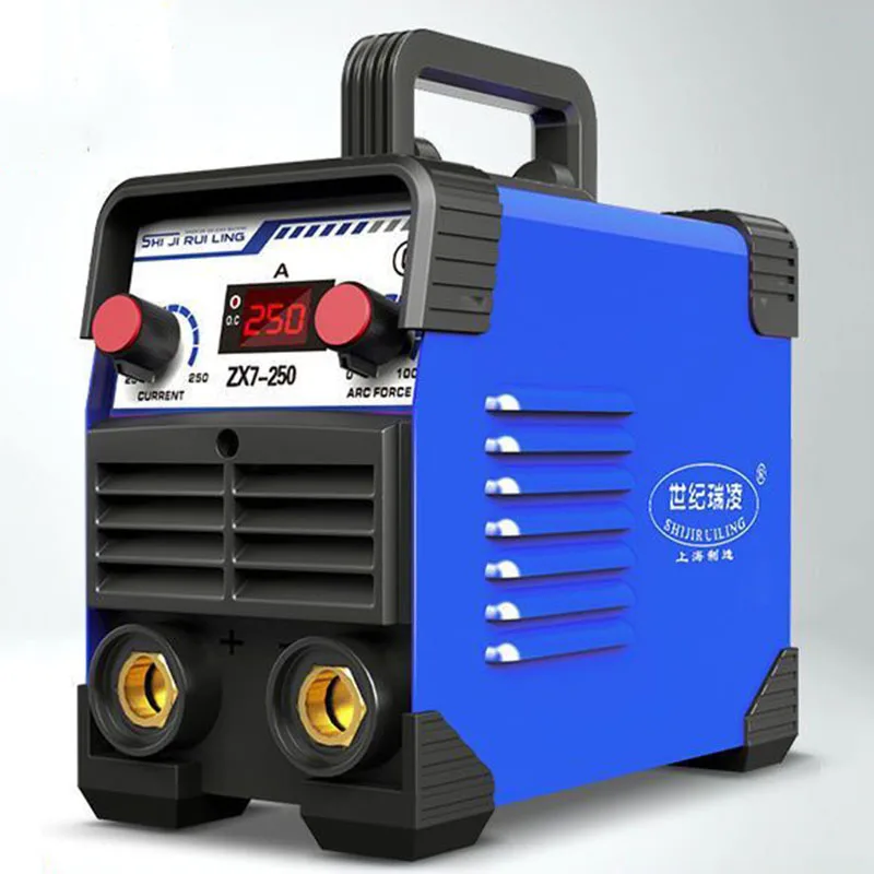 220V 250A High portable welder Inverter Welding Machines ZX7-250 Overvoltage Protection Dual Rotation Thrust Adjustment