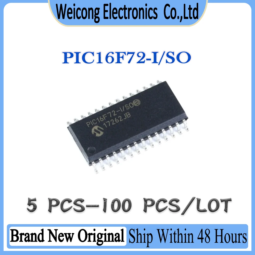 PIC16F72 PIC16F72-I/SO PIC16F72-I PIC16F PIC16 PIC New Original IC Chip SOP-28