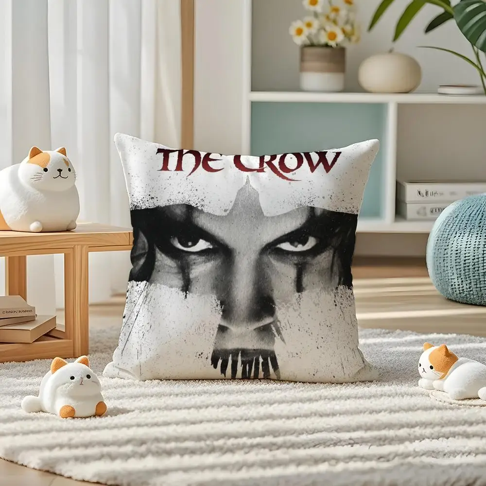 The C-crow Band Pillow Case Pillow Case Plush Fabric Soft Double Sided Print Home Sofa High Quality Cushion