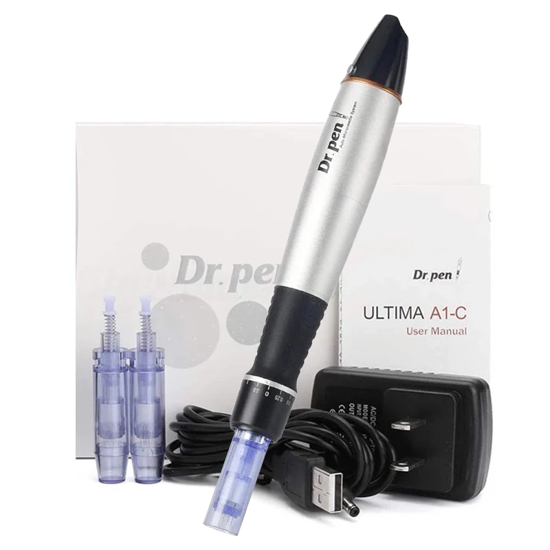 Dr Pen-pluma Derma eléctrica Ultima A1, herramienta profesional de belleza para el cuidado de la piel, tatuaje, microagujas, terapia de sistema