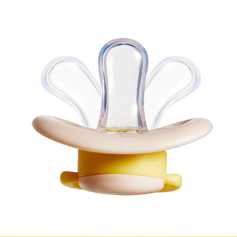 1PC Cartoon Pattern Food-grade Silicone Pacifier BPA-free Silicone Dishwasher Safety Pacifier with Dust Cover image 6