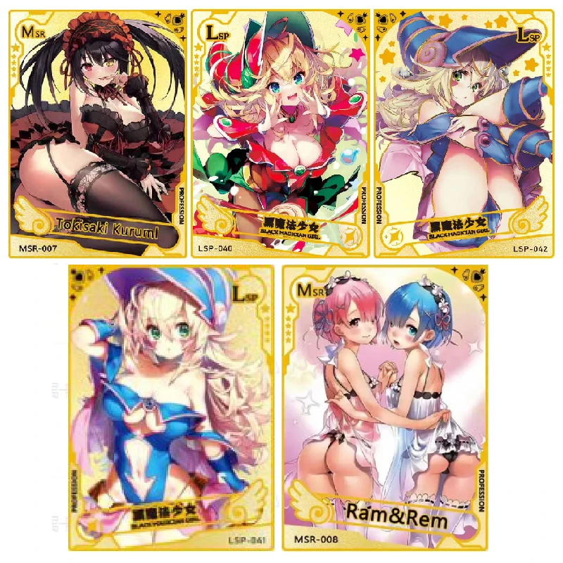 

Anime Re:life In A Different World From Zero Metal Card Anime Characters Rem Ram Kanroji Mitsuri Kochou Shinobu Collection Card