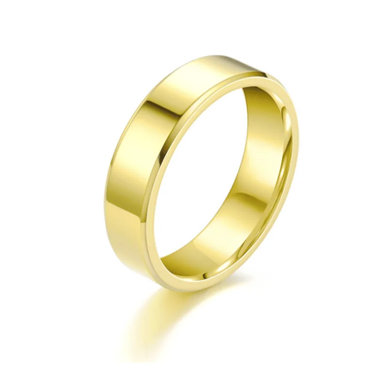 Hochglänzendes Titanstahlband, Edelstahl-Spiegelring, reflektierender Poker Magic-Ring für Kartentricks. – Detail 18