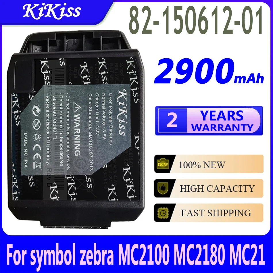 

Аккумулятор KiKiss 2900 мАч для Motorola MC2100 MC2180 MC21 82-150612-01, батарея + номер для отслеживания