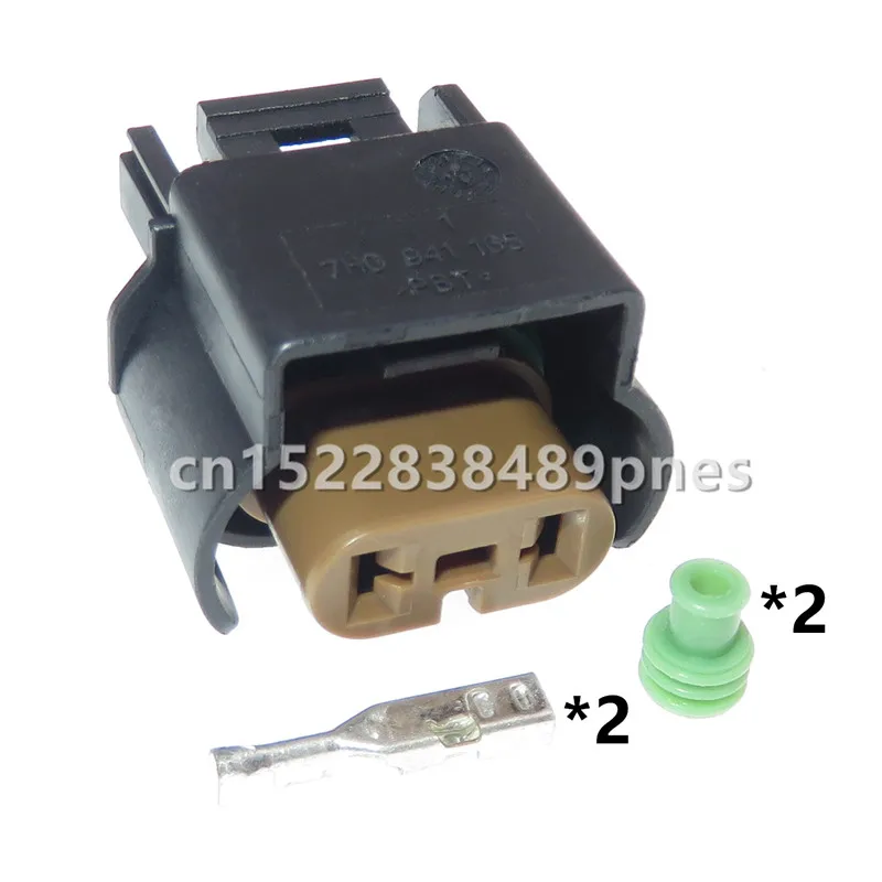 2 Pole 7H0941165 Automotive Fog Light Plug Wire Connector 7H0941165 For VW Audi EOS Jetta Golf MK6 Passat Tiguan