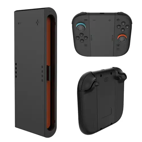 Empuñadura de carga para controlador Switch 2, base de carga con mango JoyCon para Switch 2, adaptador de cargador, accesorios de juego Q7P3