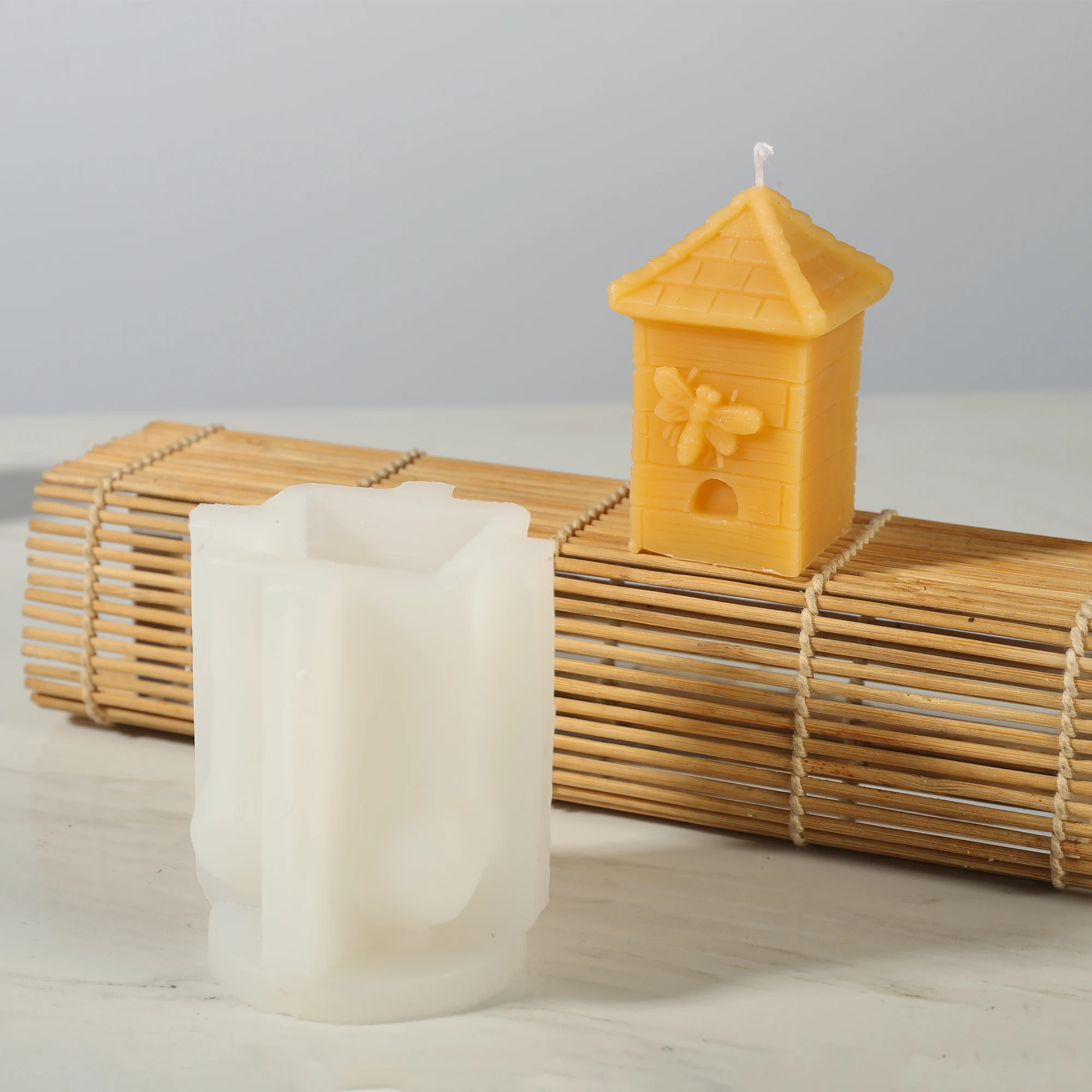 Multi Style Honeycomb Silicone Candle Mold DIY Honeycomb Gift Box Candle Gypsum Mold Honeycomb Making Set Home Decor Gift