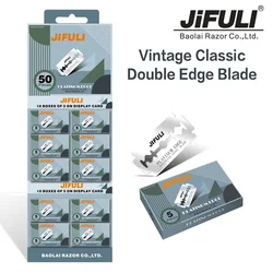 50 Pcs/ Classic Double-Edged Safety razor Blade For Men And Women Hair Removal Shaving Stainless Steel Blades