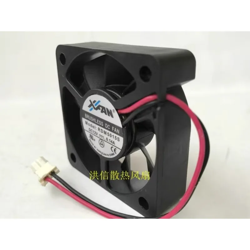 Original New Cooler Fan for XFAN RDM5015S 12V 0.14A Cooling Fan 5015 50*50*15MM 5CM