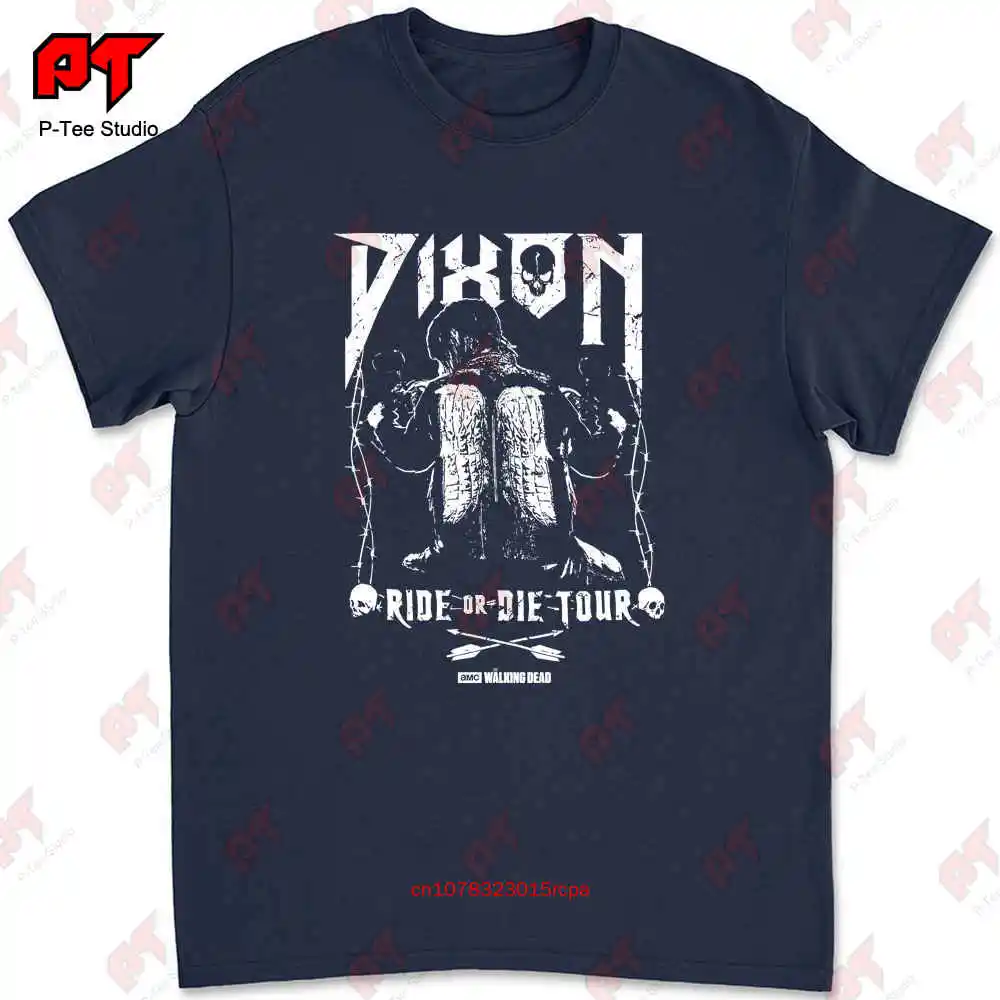 The Walking Dead Ride Or Die Tour Daryl Dixon T-shirt 4OSA