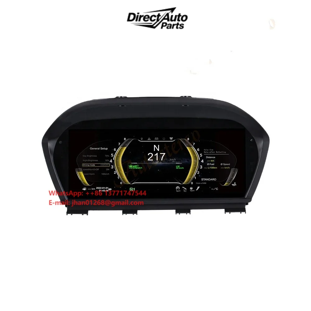 Digital Cluster for 1/2 Series F20/F52/F22/F45 X1/X2 F48/F49/F39 LCD Instrument Virtual Cockpit Speed Meter Dashboard