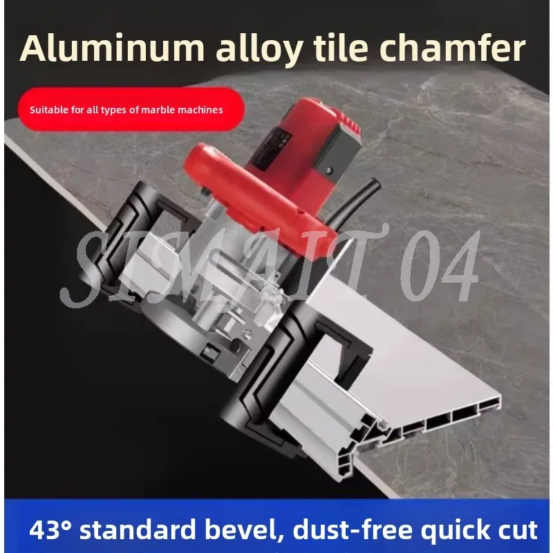 QJ-8601 Tile Chamfering Machine 48-Inch Multifunctional Ceramic Tile Chamfer Electric Foldable 43 Degree Stone Cutting Machine
