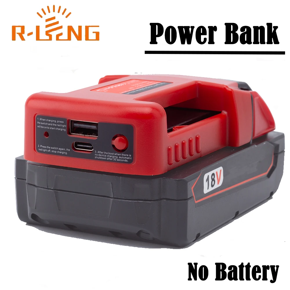 yZ[zp[oN[d ~EH[L[ 18V `Eobe[p USB Type-C bvgbvgѓdbp [d (obe[Ȃ)