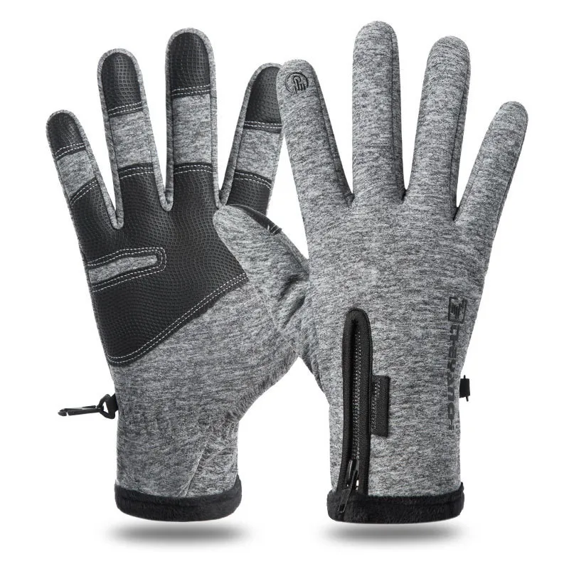 Winter Gloves for Men Women Touch Screen Warm Outdoor Cycling Drving Motorcycle Cold Waterproof Gloves Windproof Non-slip Gloves