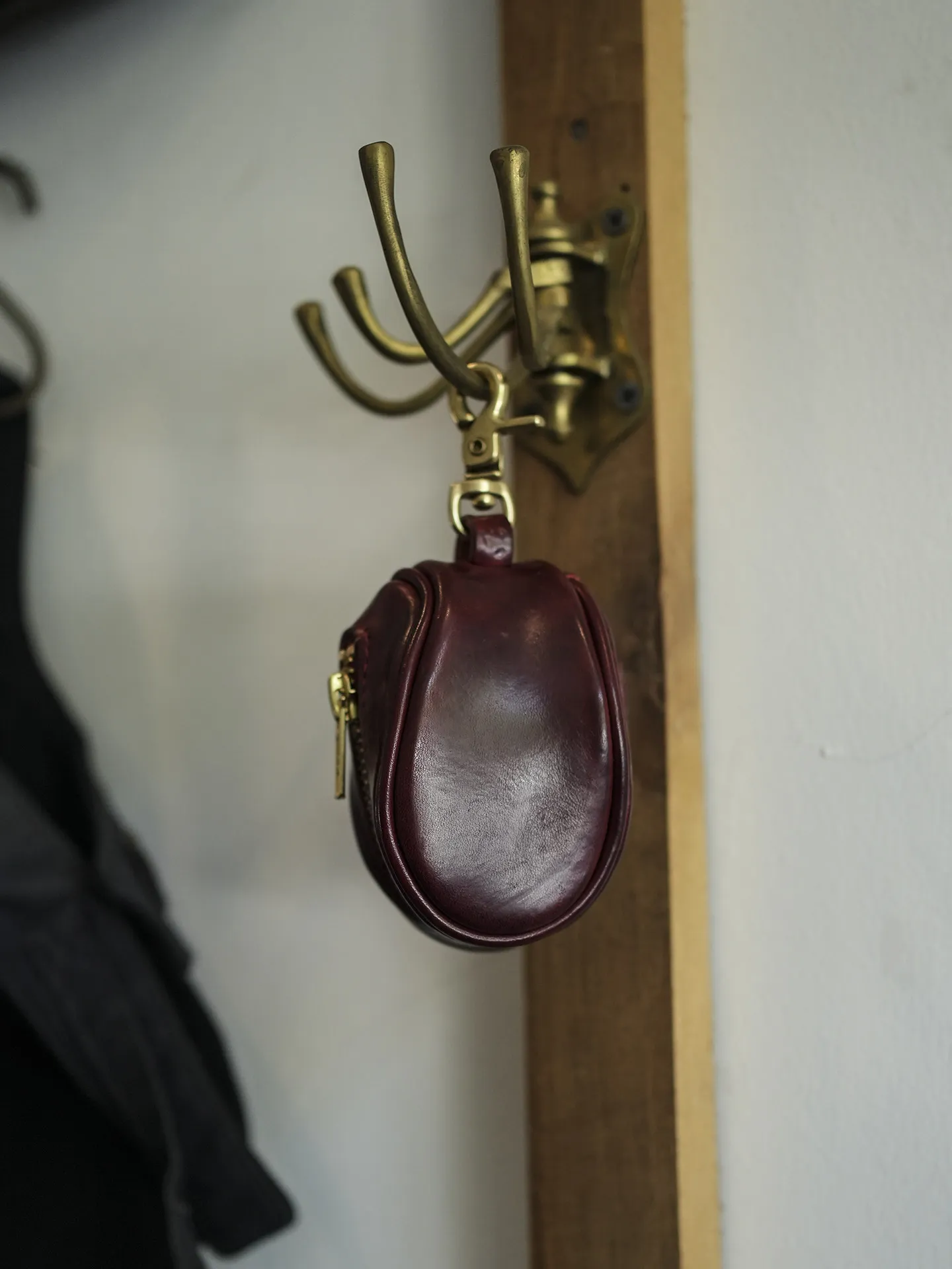 fashion designer handmade vegetable tanned cowhide men women's car key bag simple vintage genuine leather key storage bag