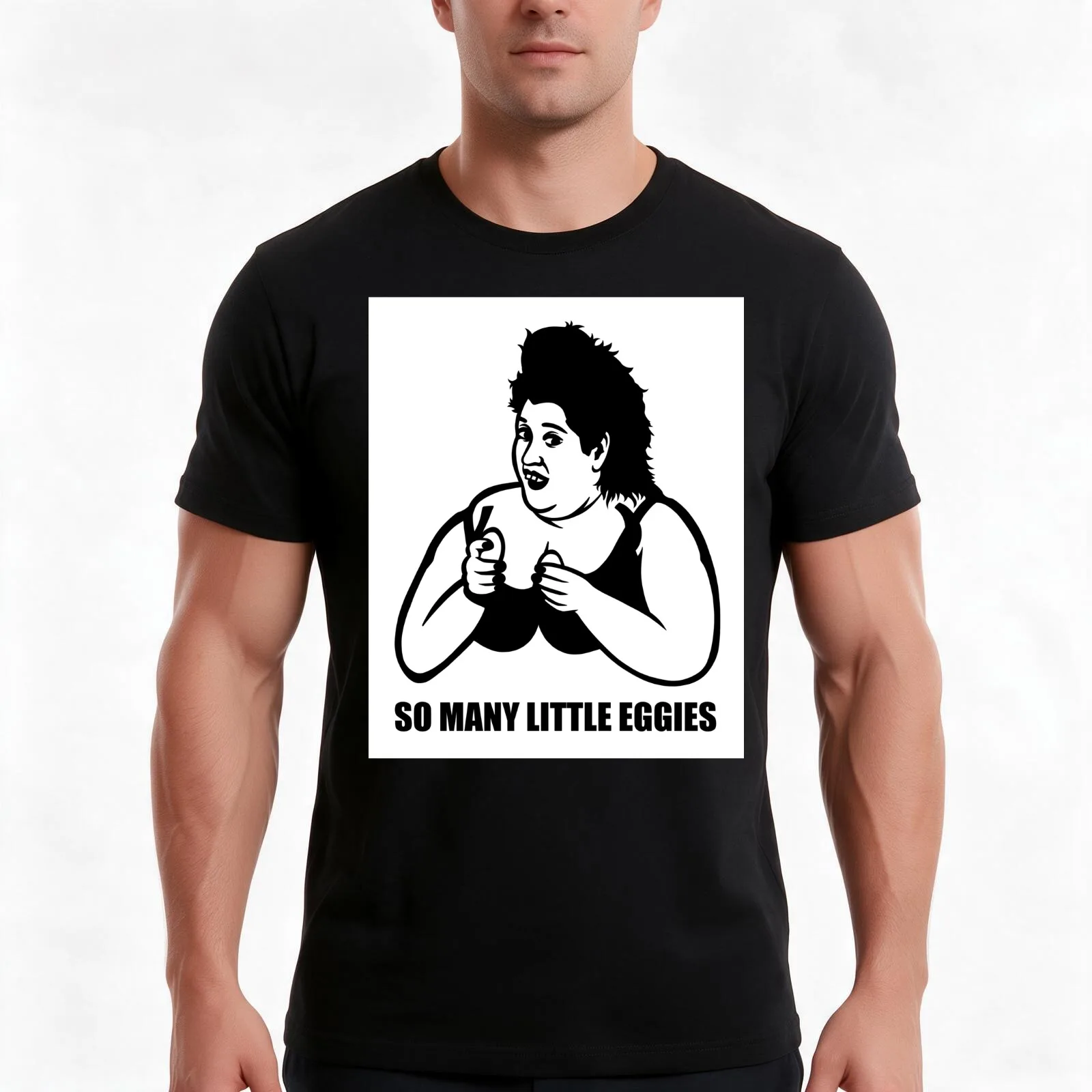 Edith Massey The Egg Lady T-Shirt, Summer Casual Cotton Tee, Oversized Streetwear Tops, Vintage Graphic Print, Unisex Men Women