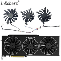 95MM CF1015U12D 87MM CF9015U12D Video Card Fan For XFX Speedster MERC 319 AMD Radeon RX 6800 6900XT 6800XT GPU Cooling Fan