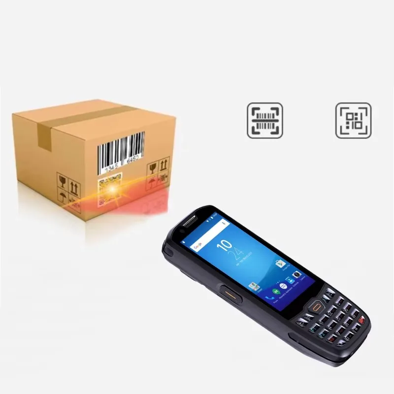 4 Inch Data Collector Handhelds Android 13 Logistic PDA 4G RAM 64G ROM 2D Barcode Scanner Stock