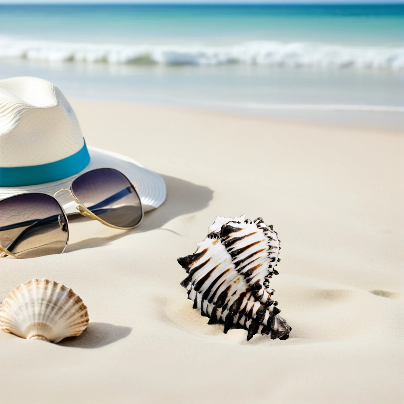 

VANZACK 1pc Aquarium Landscape Ornament Shell Decor for Fish Tank Decoration