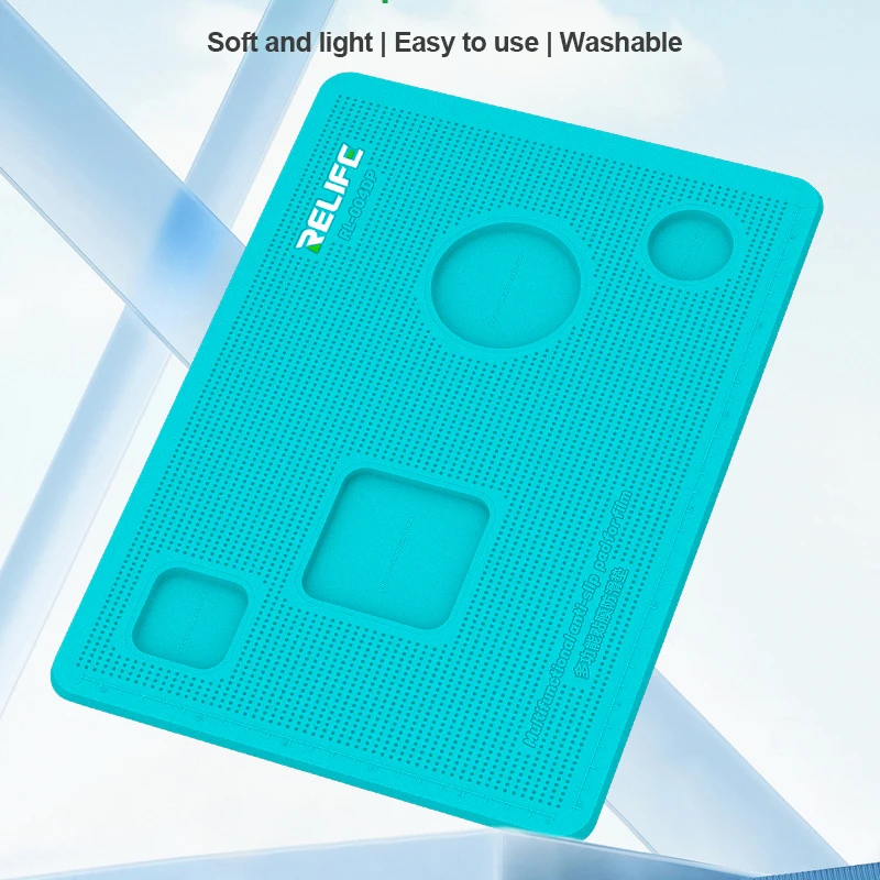 Imagem -02 - Relife-anti-slip Silicone Pad para Celular e Tablet Protetor de Tela Ferramentas de Reparo Aplicar Rl004dp