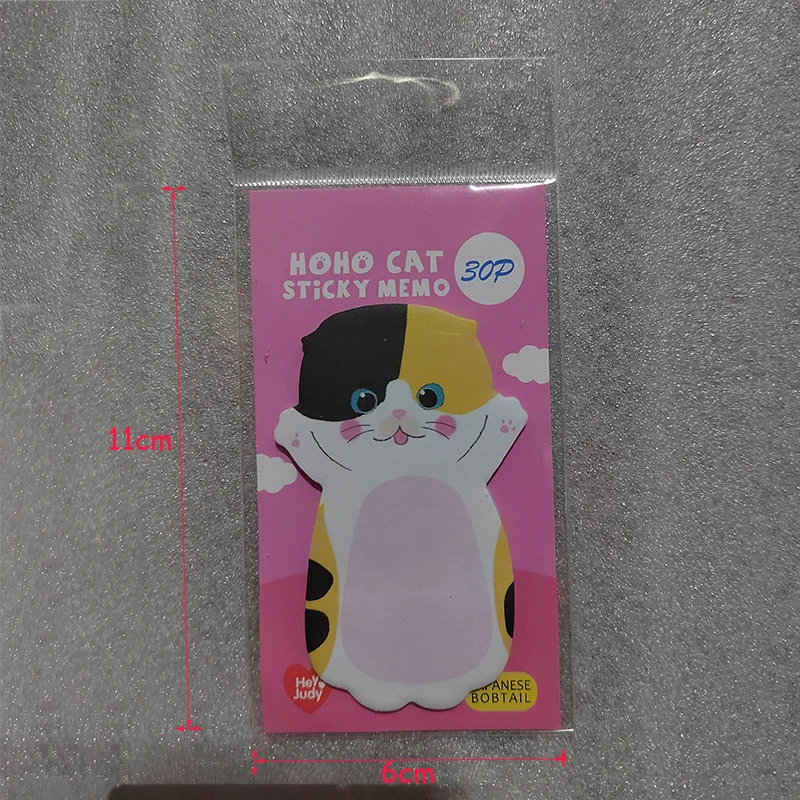 1 قطعة سلسلة القط لطيف مذكرة لاصقة رسالة الطالب ملصق N مرات مذكرة الوسادة سكرابوكينغ التسمية المدرسية القرطاسية (30 ورقة)