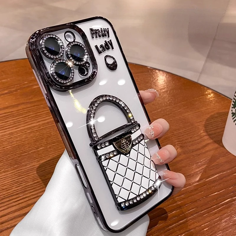 

Роскошный кожаный чехол для телефона с тисненым узором для iPhone 15 14 13 12 Pro Max Модный популярный однотонный чехол с золотыми буквами