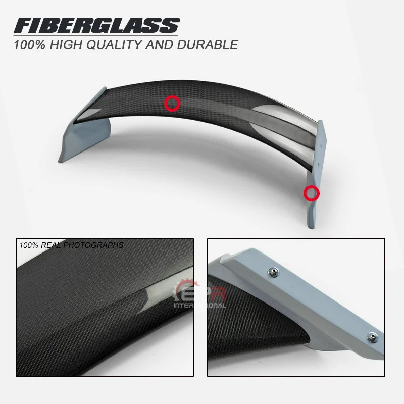 

Suitable for Elise Lotus Exige S2 Carbon Fiber Modification EXG Style Installation Rear Spoiler Fixed Wing