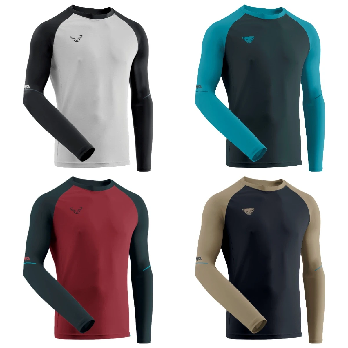 

Роскошные спортивные брендовые мужские быстросохнущие с длинными рукавами и принтом снежного леопарда, удобные дышащие, впитывающие пот, с длинными рукавами