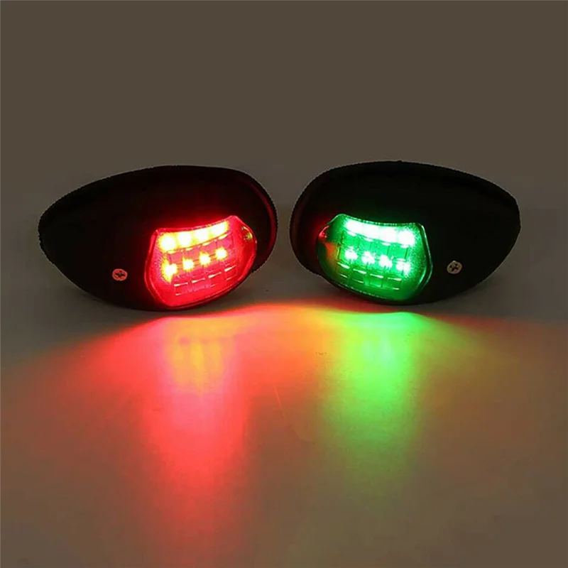 Simple Navigation Light LED Boat Side Light Signal Light Signal Warning Light Yacht Light