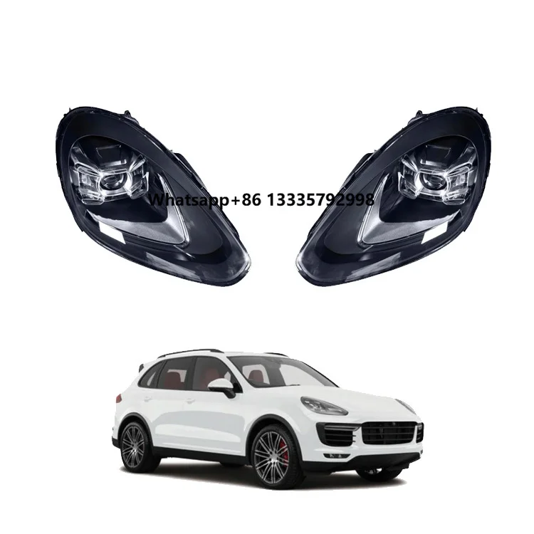 

Factory Sales Plug and Play Cayenne 958.2 Upgrade 4-Eye Headlamps LED Headlights for Porsche 2011-2014