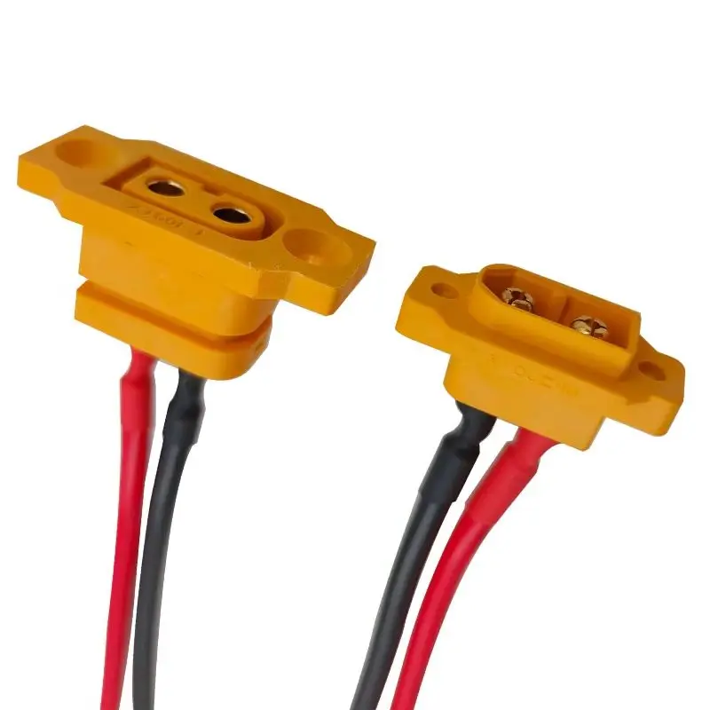5PCS High Current XT60E-F Electric Adjustable Charging Power Connector Set Aircraft Models Fixed Male And Female Plugs