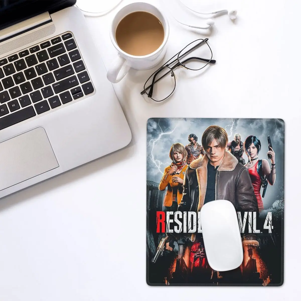 Resident Evils 4 Funny Games RE4 Mouse Pad Gamer PC Laptop Mats Keyboard Computer Gaming Office Accessories Desk Mat