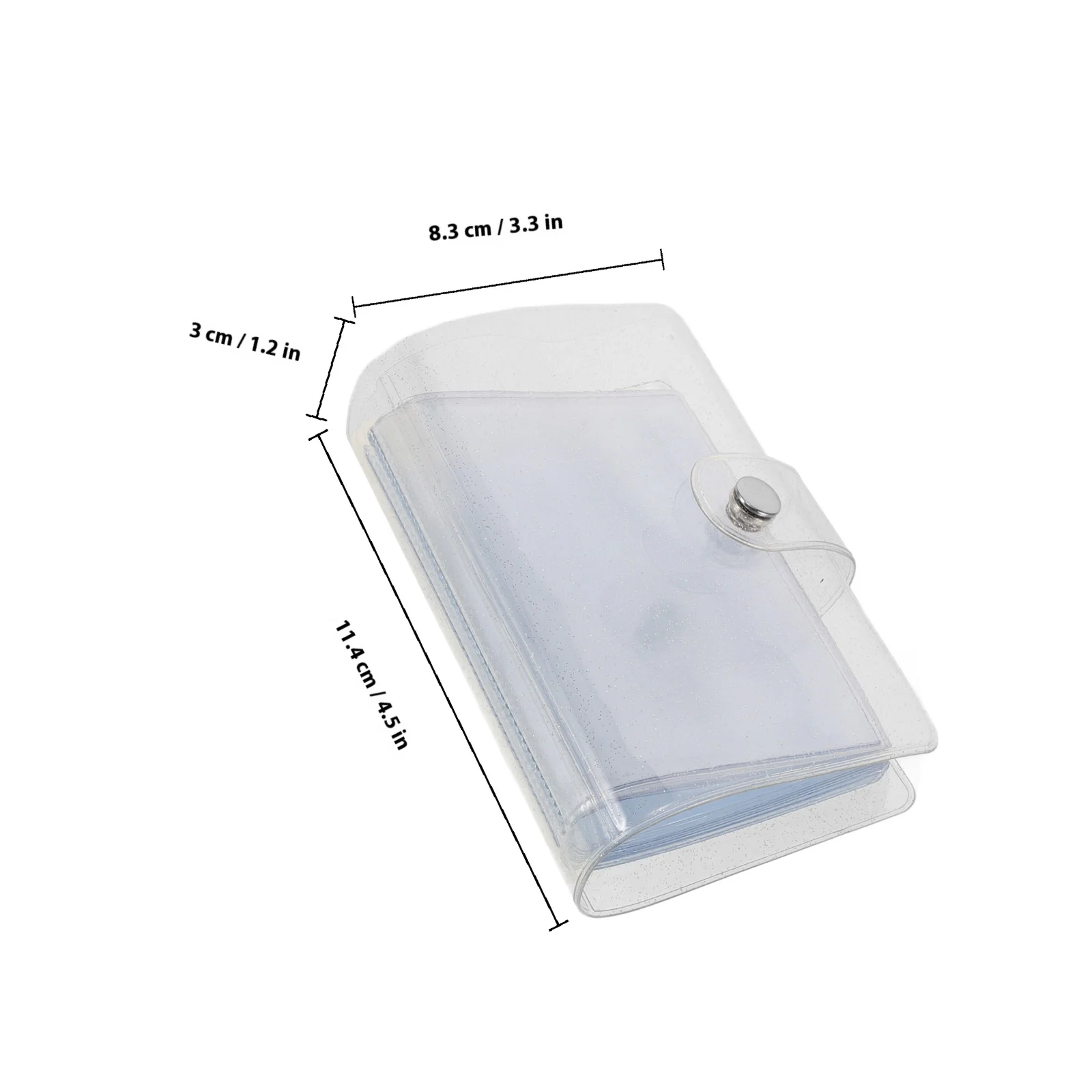 ألبوم صور PVC مدمج مقاس 3 بوصات، حامل بطاقات صغير، كتاب تخزين بطاقات بريدية للسفر، مجموعة صور Kpop Photocard #5