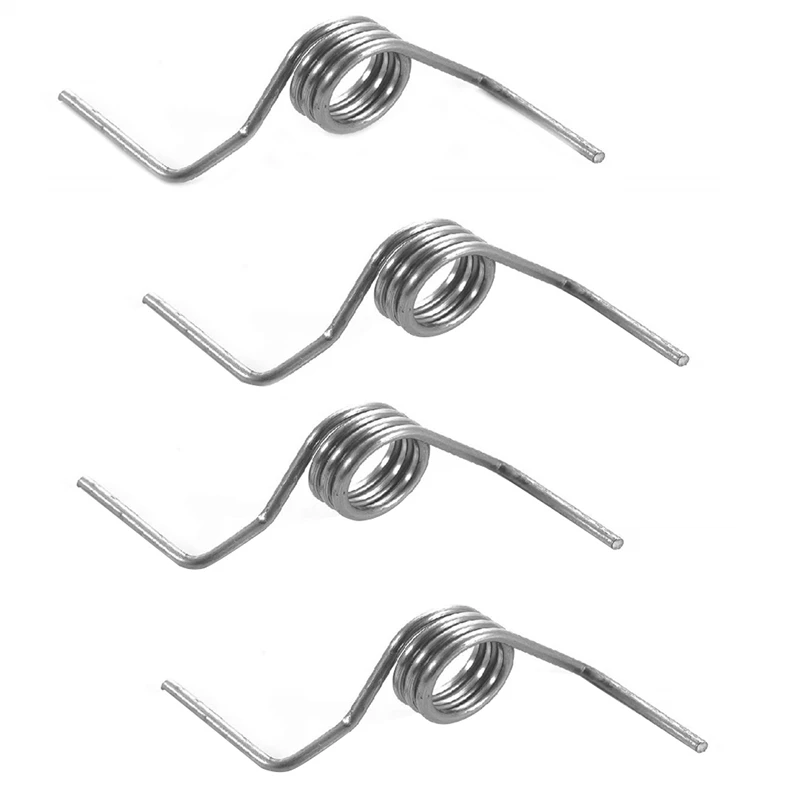 Molla d'argento della molla del frigorifero della porta francese 4 Pcs per Samsung DA81-01345B RF267AFWP RF267HERS RF268ABBP RF268ABPN RF268ABRS