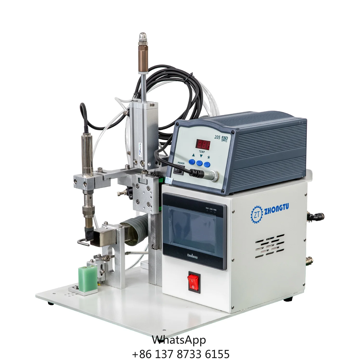 Semi Automatic Soldering Machine For Industrial Products PCB Board LED Light Strip Micro USB Terminal