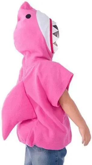 Grappige Cosplay Grijze Haai Hoodie Kerstkostuum Voor Kinderen Halloween Carnaval Verkleedpartij Kinderen Podium Show Disfraz