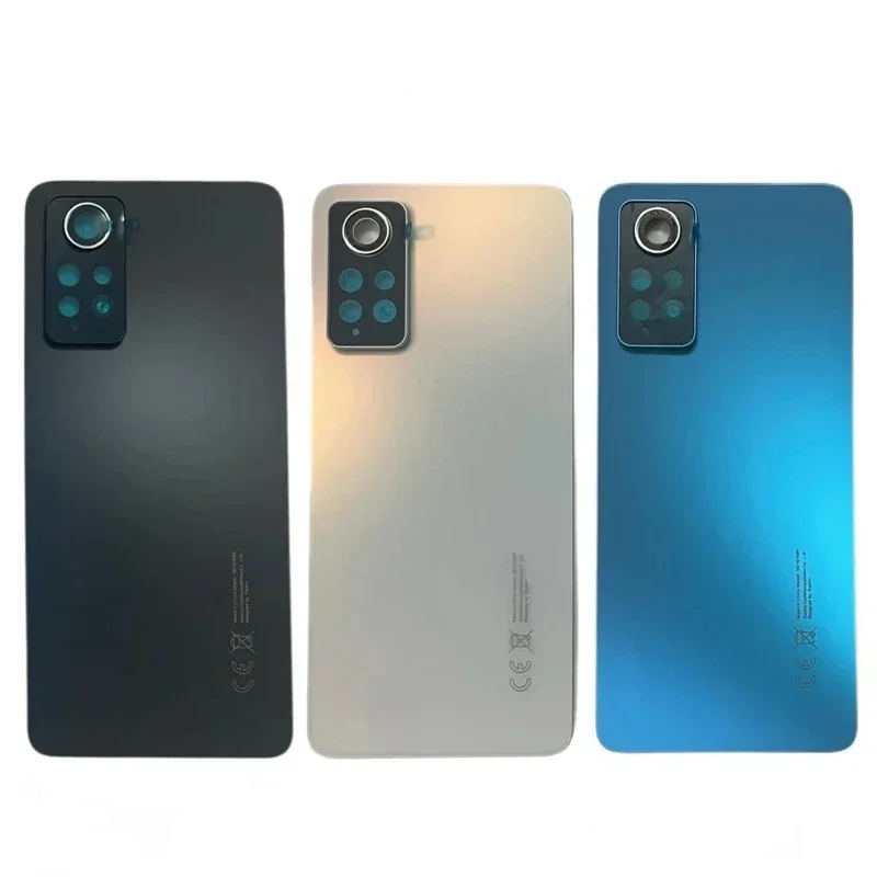 For Xiaomi Redmi Note 12 Pro 4G Battery Cover Back 3D Glass Panel Rear Housing Case Replace For Note 12 Pro 4G Battery Cover