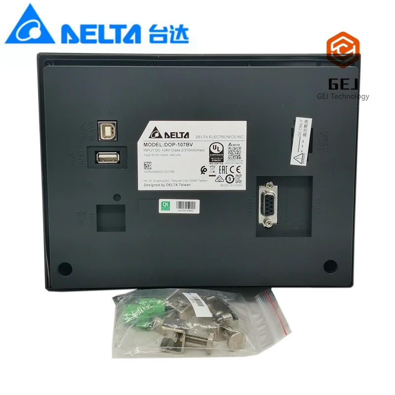 7 Inch Delta Automation Series Touch Screen DOP-107BV DOP-107EV Resolution 800*480 Human Machine Interface