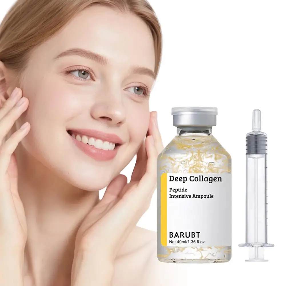Silk Peptide Intensive Lifting Ampoule Essence Advanced Skincare Deep Collagen Repair Renew Revitalizing Moisturizing Korean