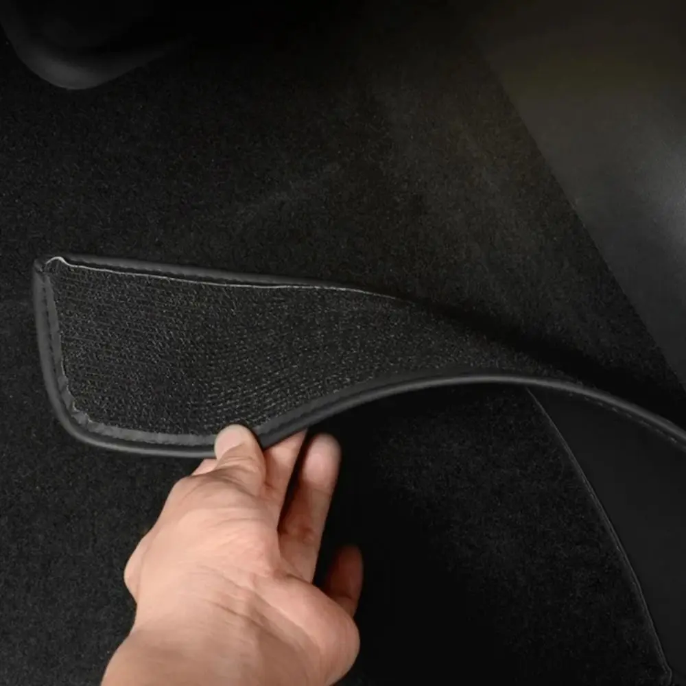 

Защитный коврик на заднее сиденье с объемным звуком, устойчивый к пятнам, прочный кожаный коврик против грязи для Tesla Model Y Model 3