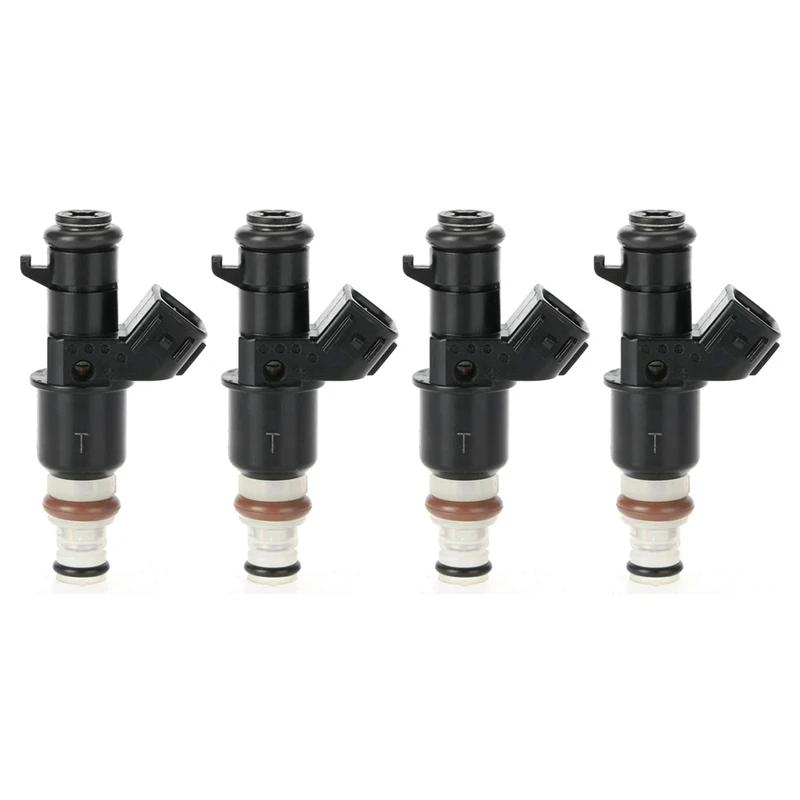 4X 16450-RAA-A01 Fuel Injector Nozzle For Honda Accord CR-V Elements 2005 2006 2007 2008 2009 2010 2011 Car Accessories