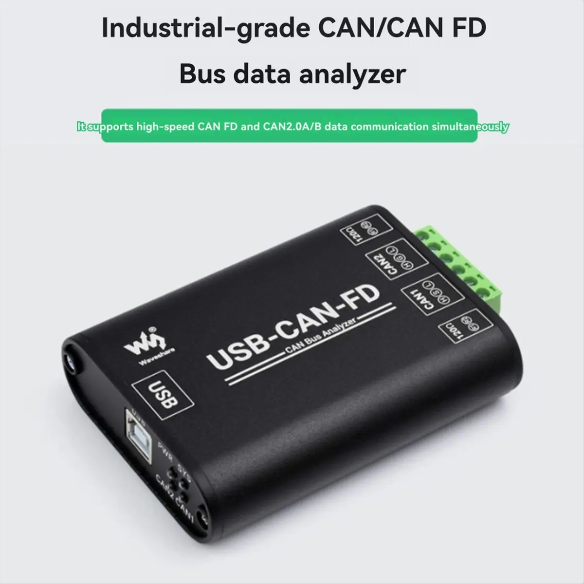 M85K  USB to CAN FD Adapter Industrial CAN/CAN FD Bus Analyzer for Enhanced Communication USB-CAN-FD