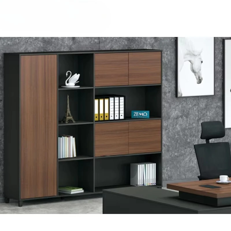 

Library Bookcase Provincial Bookcase MDF Modular Corner Bookcase Office Cabinet Furniture